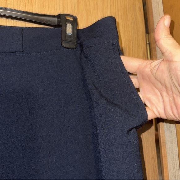 Jones, New York Sydney, navy blue pants size 14 Classic Black Women's Pants - Picture 4 of 4